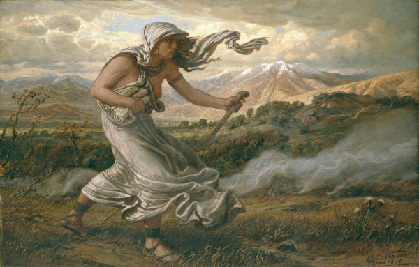 Elihu Vedder — The Cumaean Sibyl | Symbolist Art Print