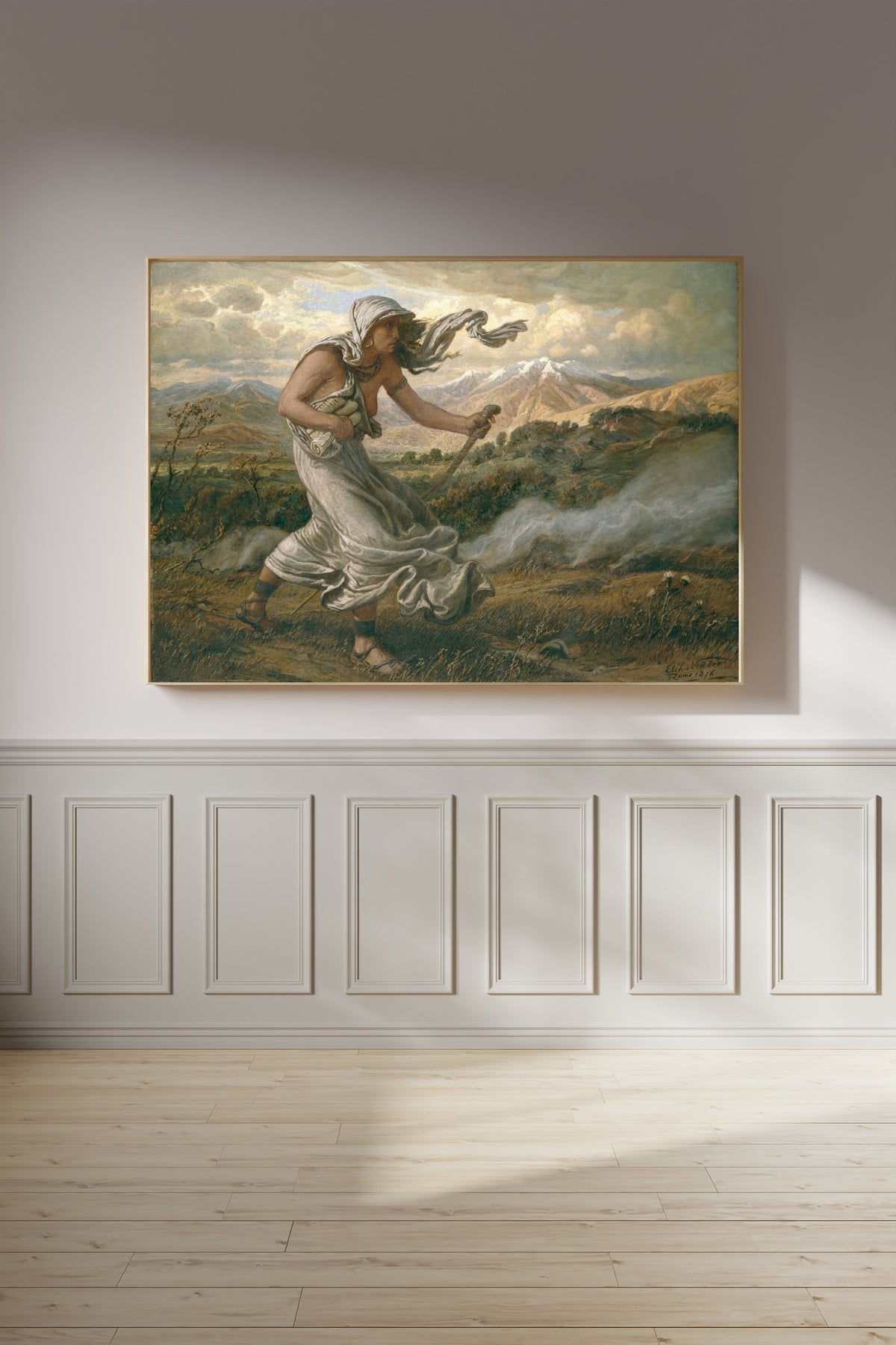 Elihu Vedder — The Cumaean Sibyl | Symbolist Art Print