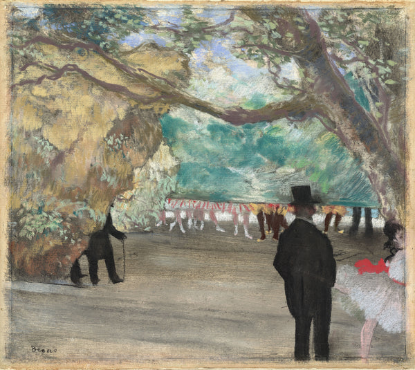 Edgar Degas — The Curtain | Fine Art Print