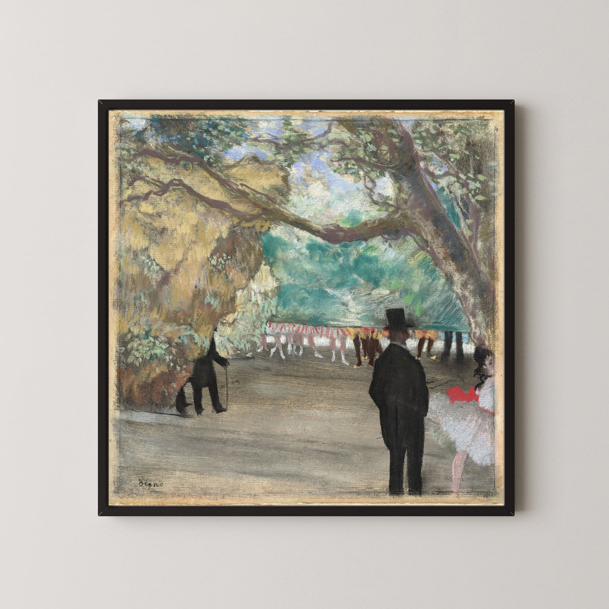 Edgar Degas — The Curtain | Fine Art Print
