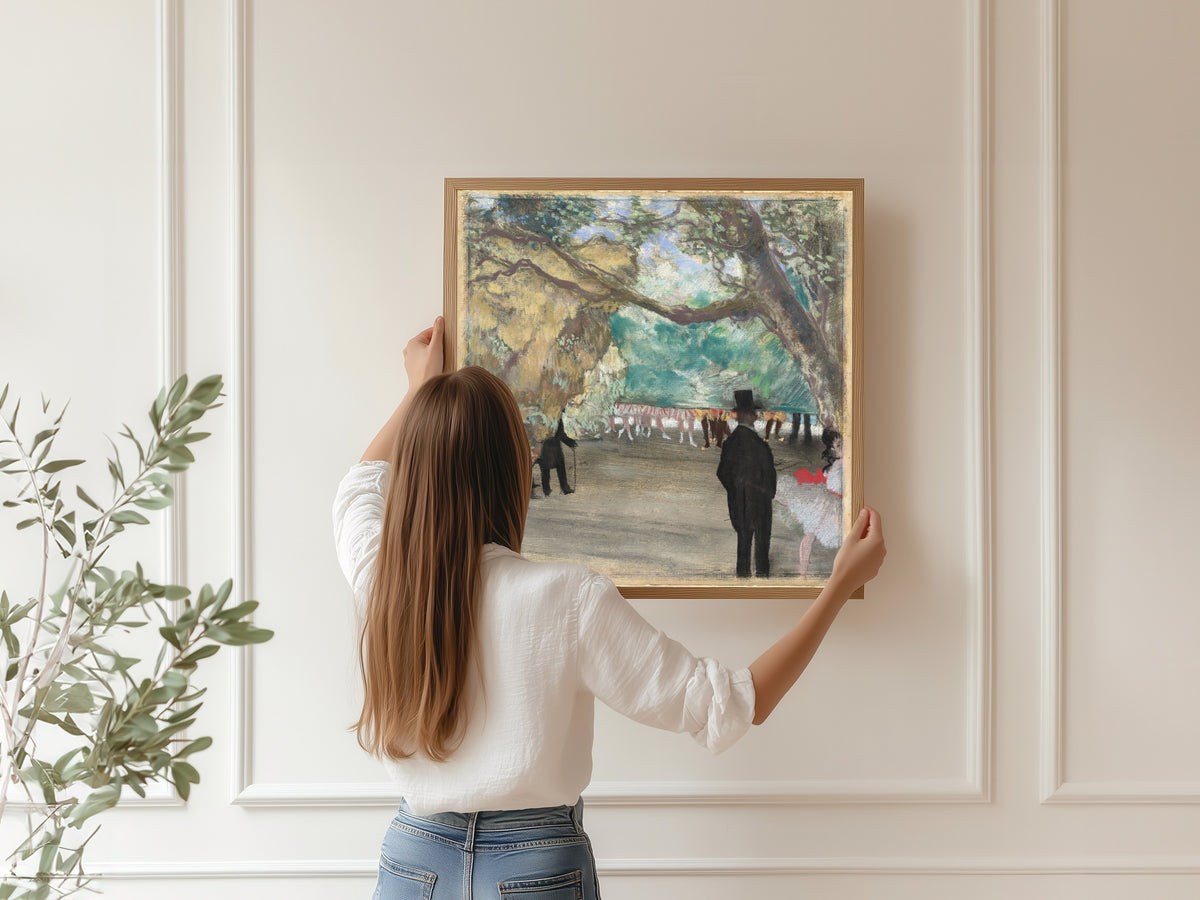 Edgar Degas — The Curtain | Fine Art Print