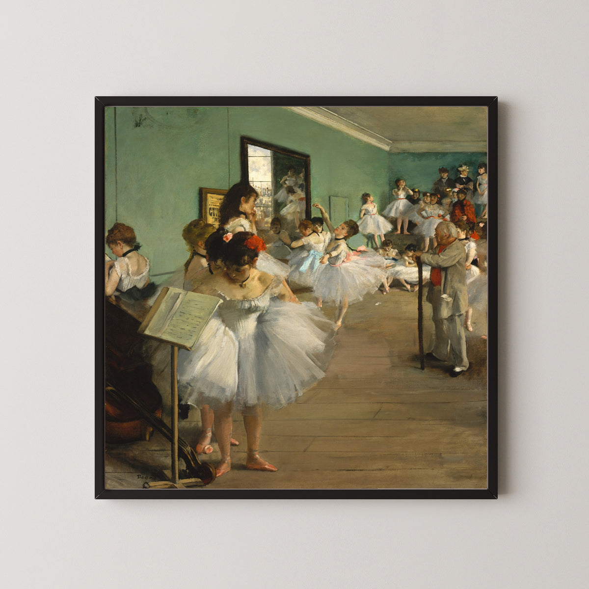 Edgar Degas — The Dance Class | Fine Art Print