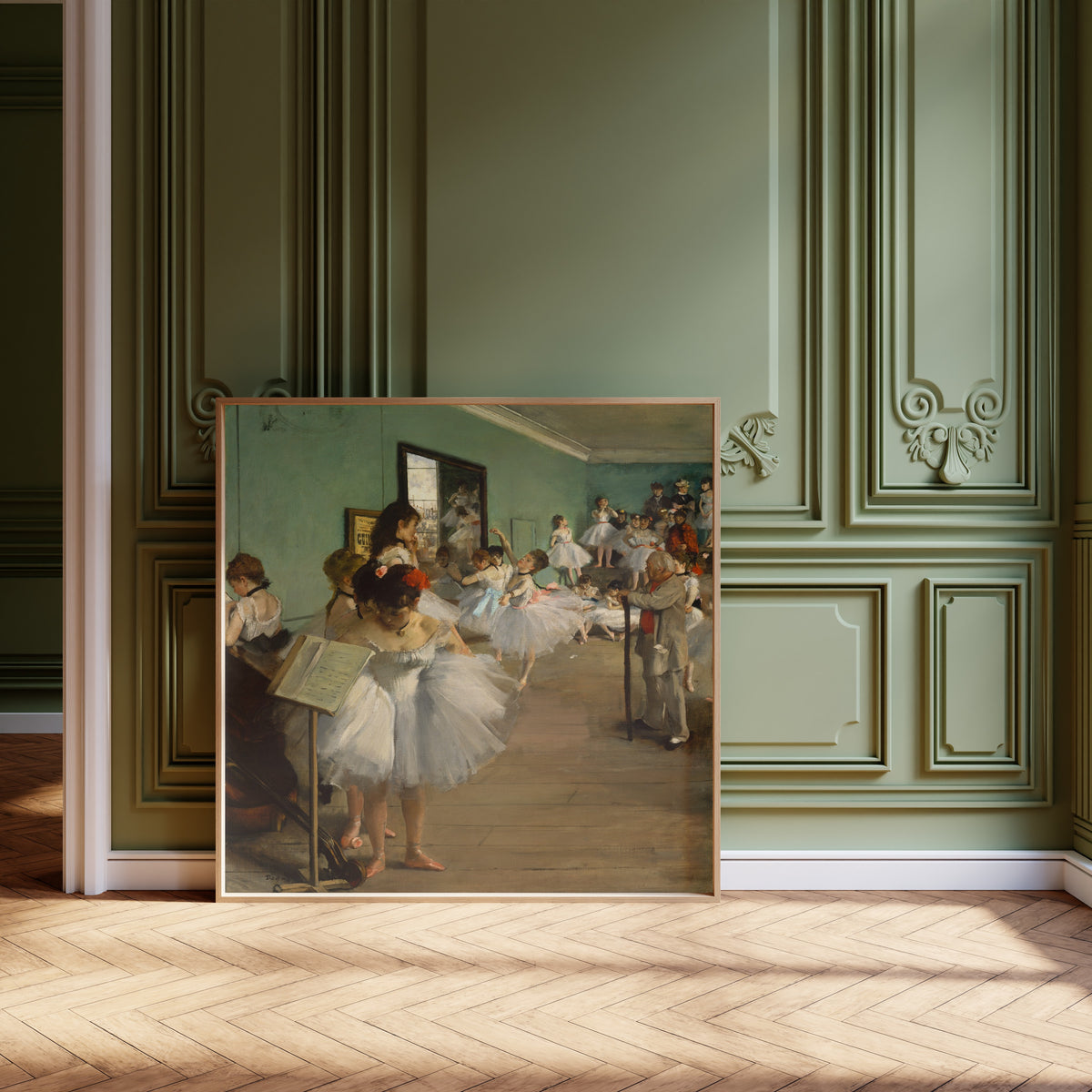 Edgar Degas — The Dance Class | Fine Art Print