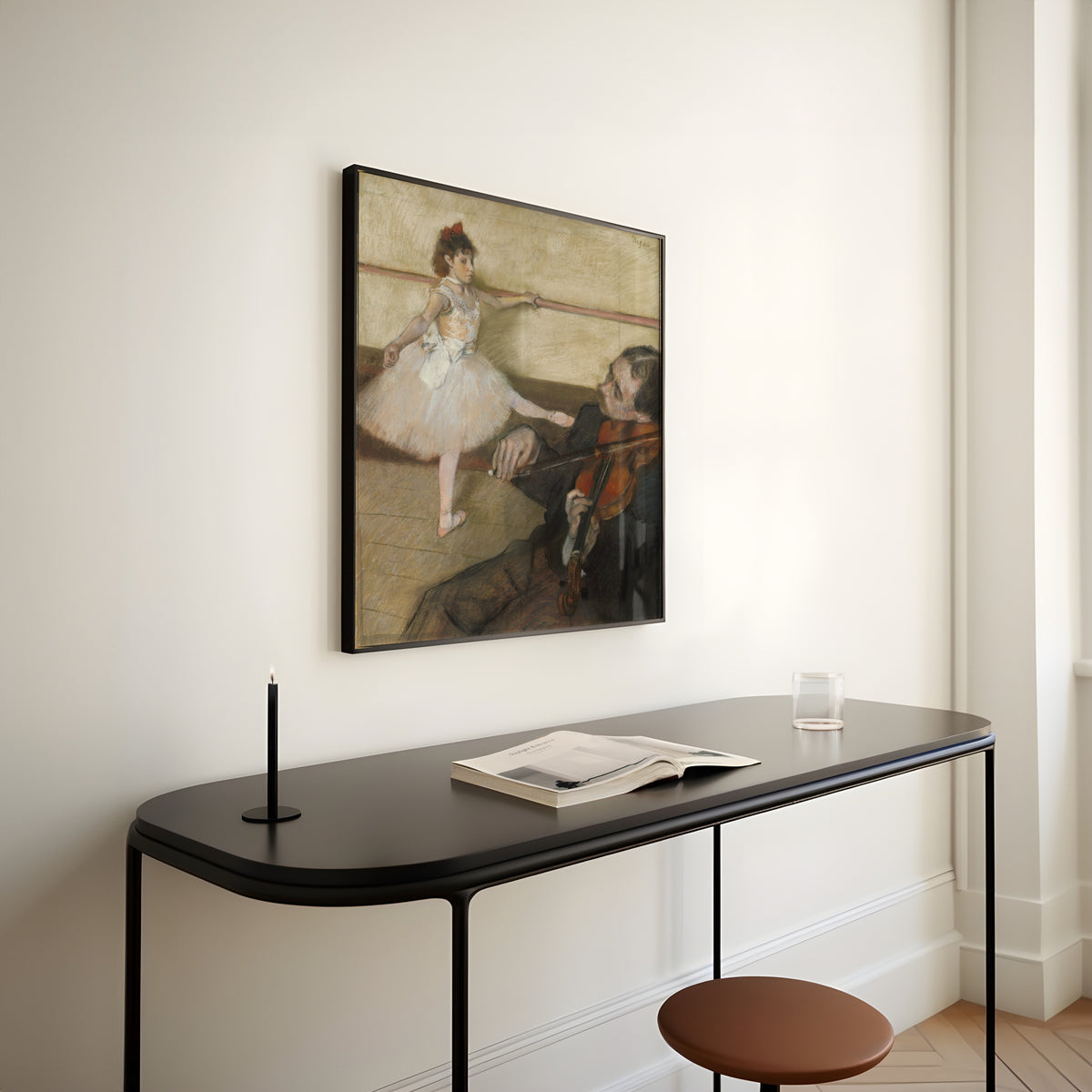 Edgar Degas — The Dance Lesson (Dancer and Violinist) | Fine Art Print