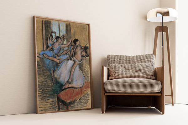 Edgar Degas — The Dancers (Red Bench) | Fine Art Print