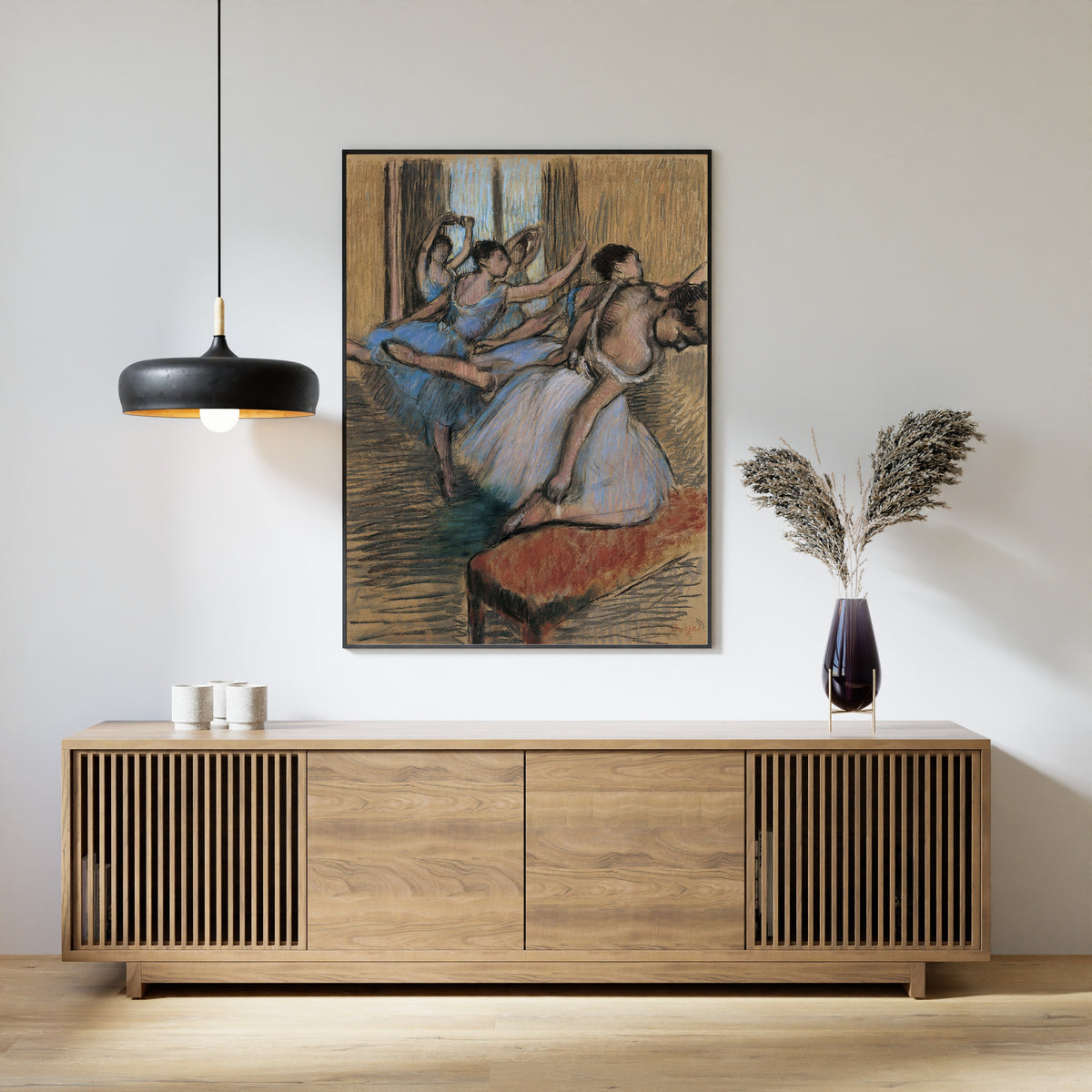 Edgar Degas — The Dancers (Red Bench) | Fine Art Print