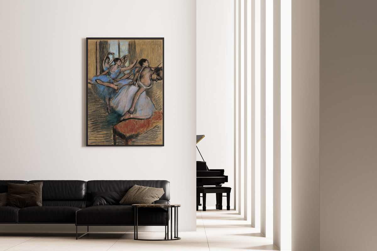 Edgar Degas — The Dancers (Red Bench) | Fine Art Print