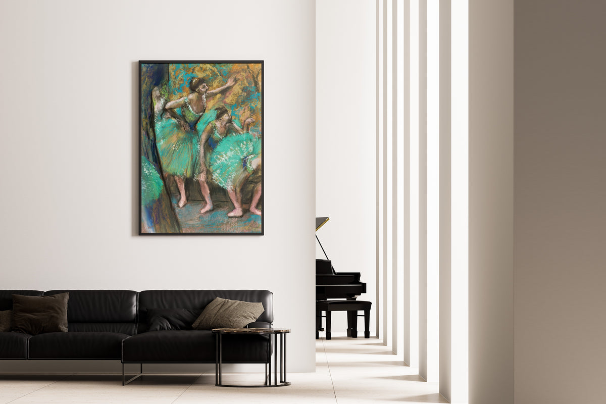 Edgar Degas — The Dancers (Turquoise Skirts) | Fine Art Print