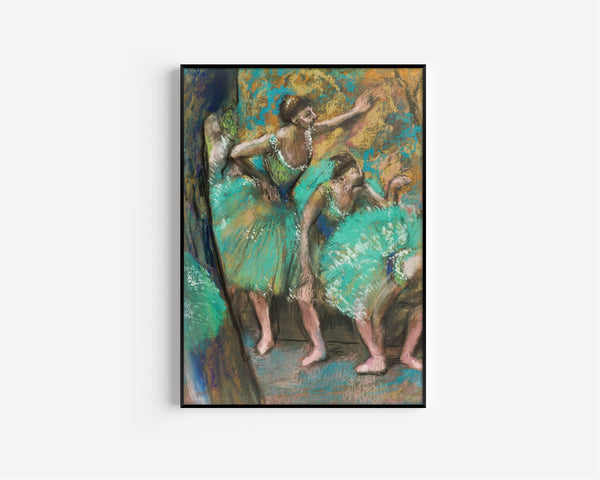 Edgar Degas — The Dancers (Turquoise Skirts) | Fine Art Print