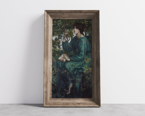 Dante Gabriel Rossetti — The Day Dream | Pre-Raphaelite Art Print