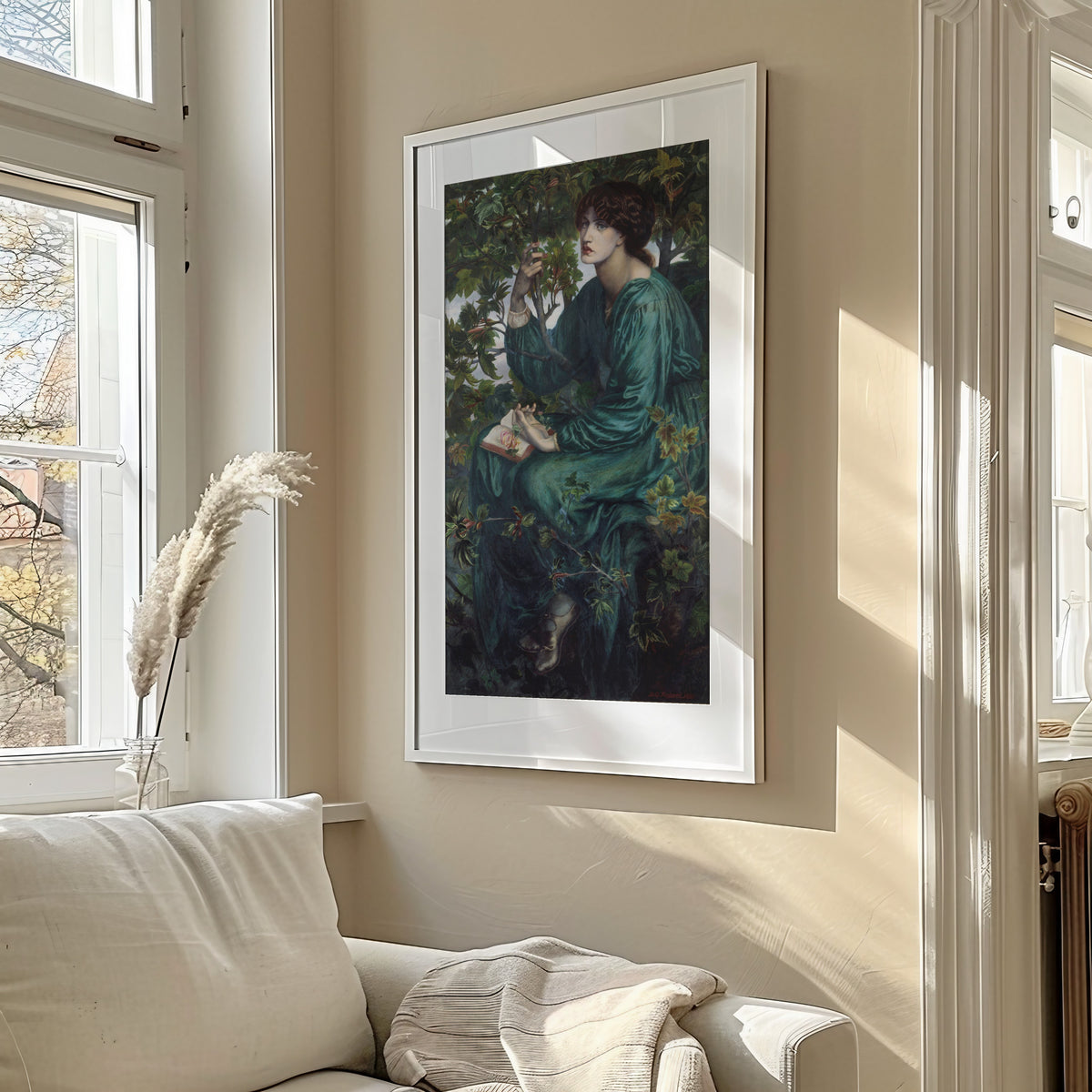 Dante Gabriel Rossetti — The Day Dream | Pre-Raphaelite Art Print