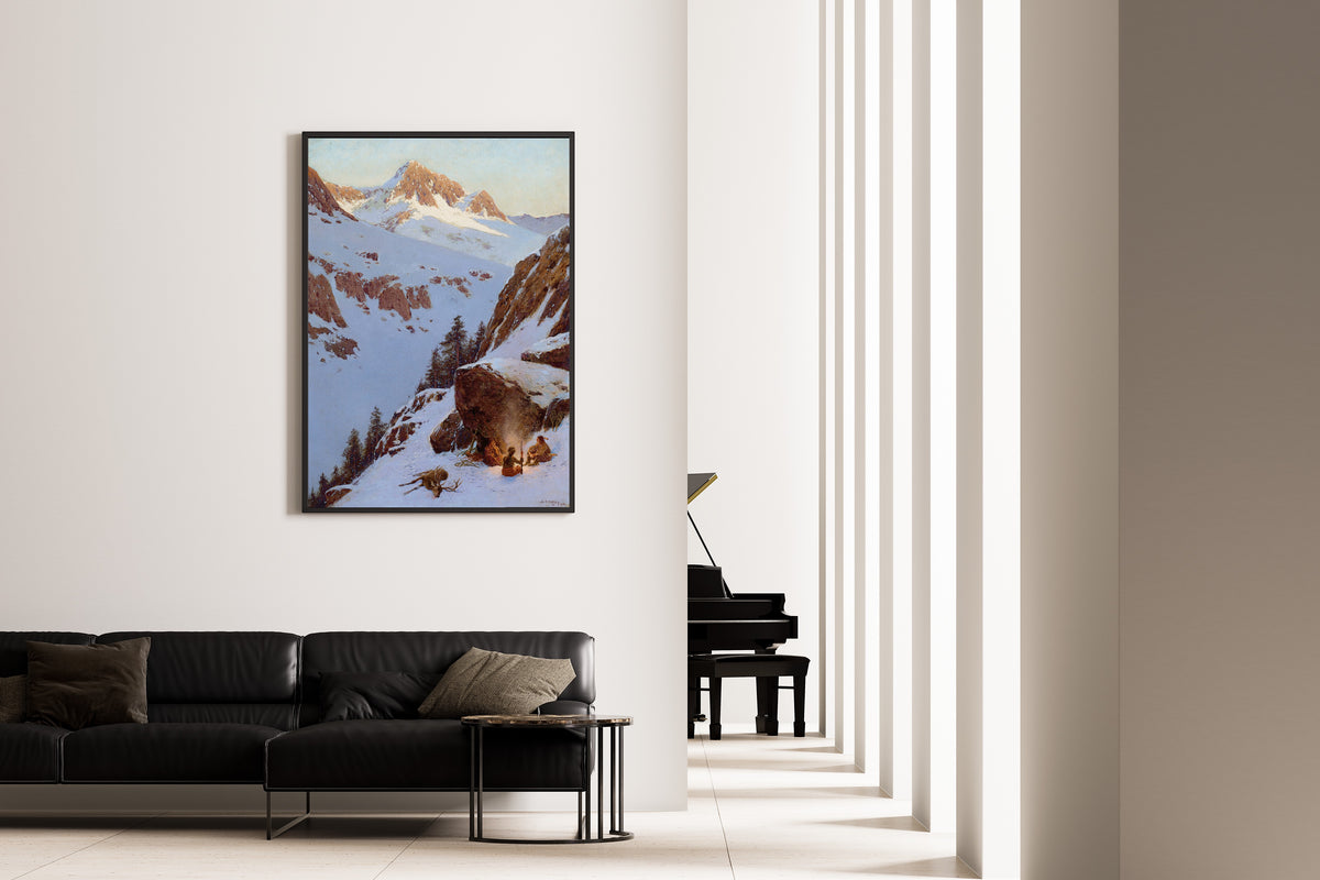 Henry Farny — The Day Is Done | Landscape Fine Art Print