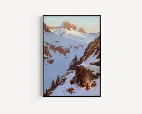 Henry Farny — The Day Is Done | Landscape Fine Art Print