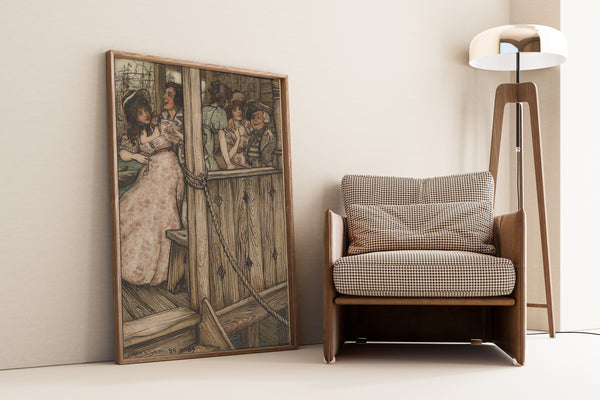 Arthur Rackham — The Dead Drummer | Fairy Tale Illustration Print