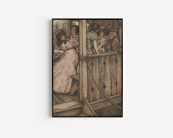 Arthur Rackham — The Dead Drummer | Fairy Tale Illustration Print