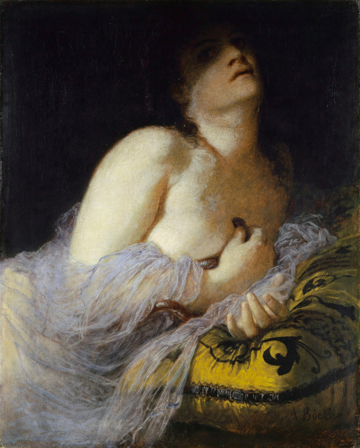 Arnold Böcklin — The Death of Cleopatra | Symbolist Art Print