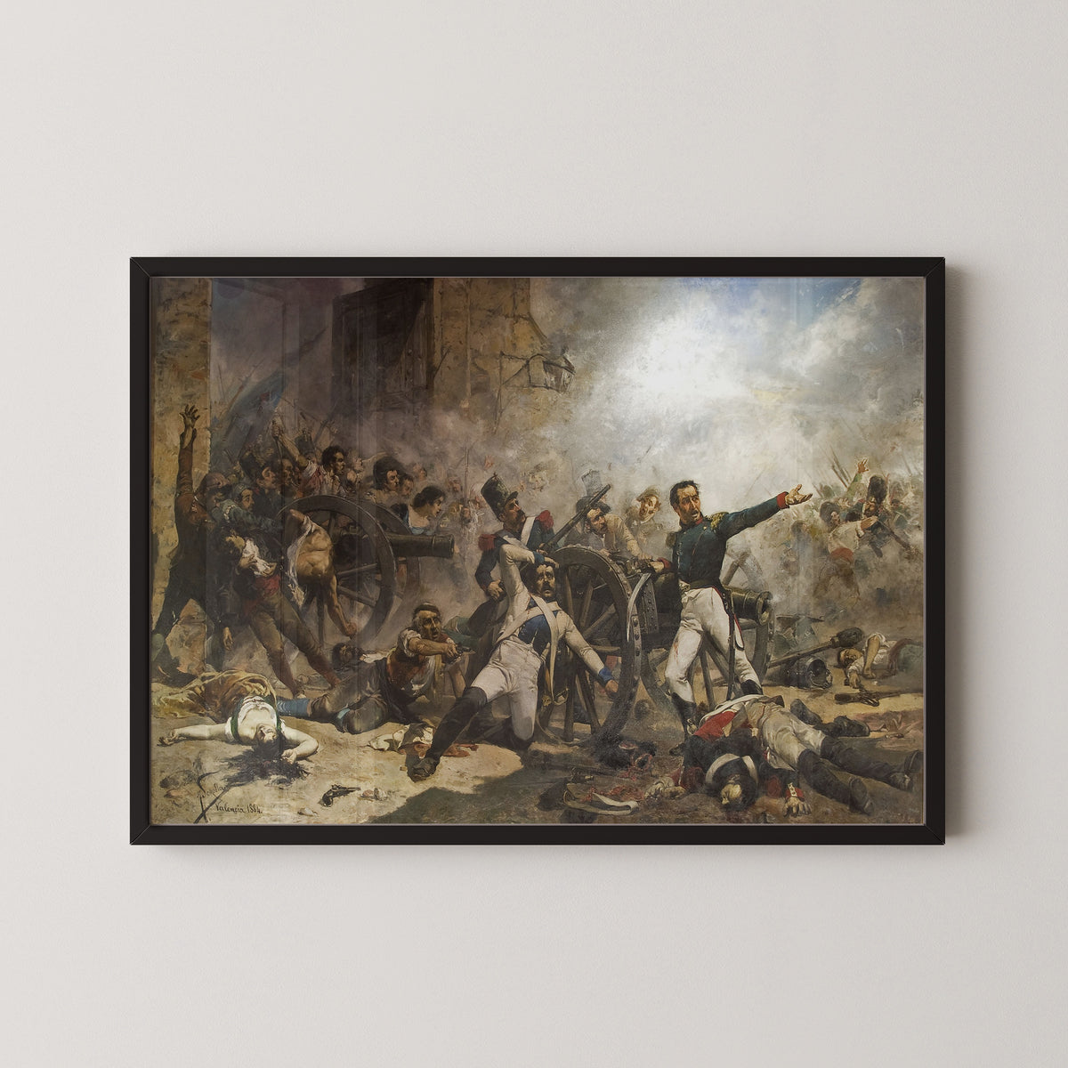 Joaquín Sorolla — The Defence of the Monteleón Artillery Park (El dos de mayo) | Fine Art Print