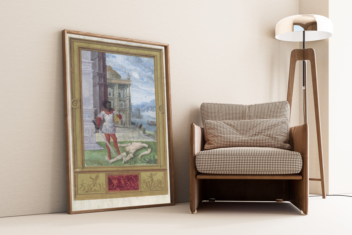 Splendor Solis — The Dismemberment | Illuminated Manuscript Print
