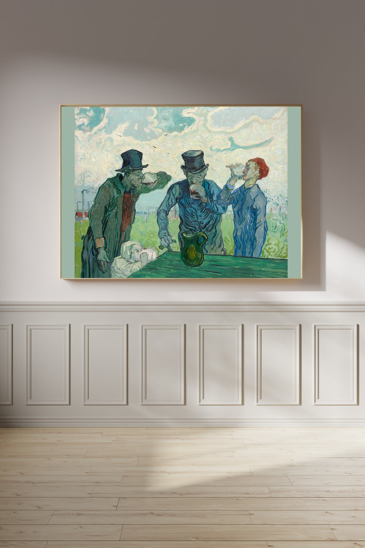 Vincent van Gogh — The Drinkers (after Daumier) | Fine Art Print