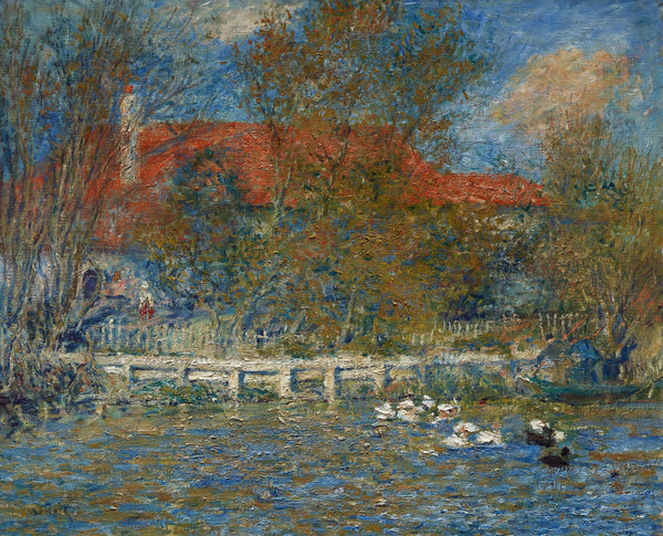 Pierre-Auguste Renoir — The Duck Pond | Fine Art Print