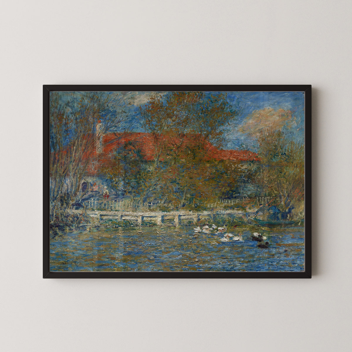 Pierre-Auguste Renoir — The Duck Pond | Fine Art Print