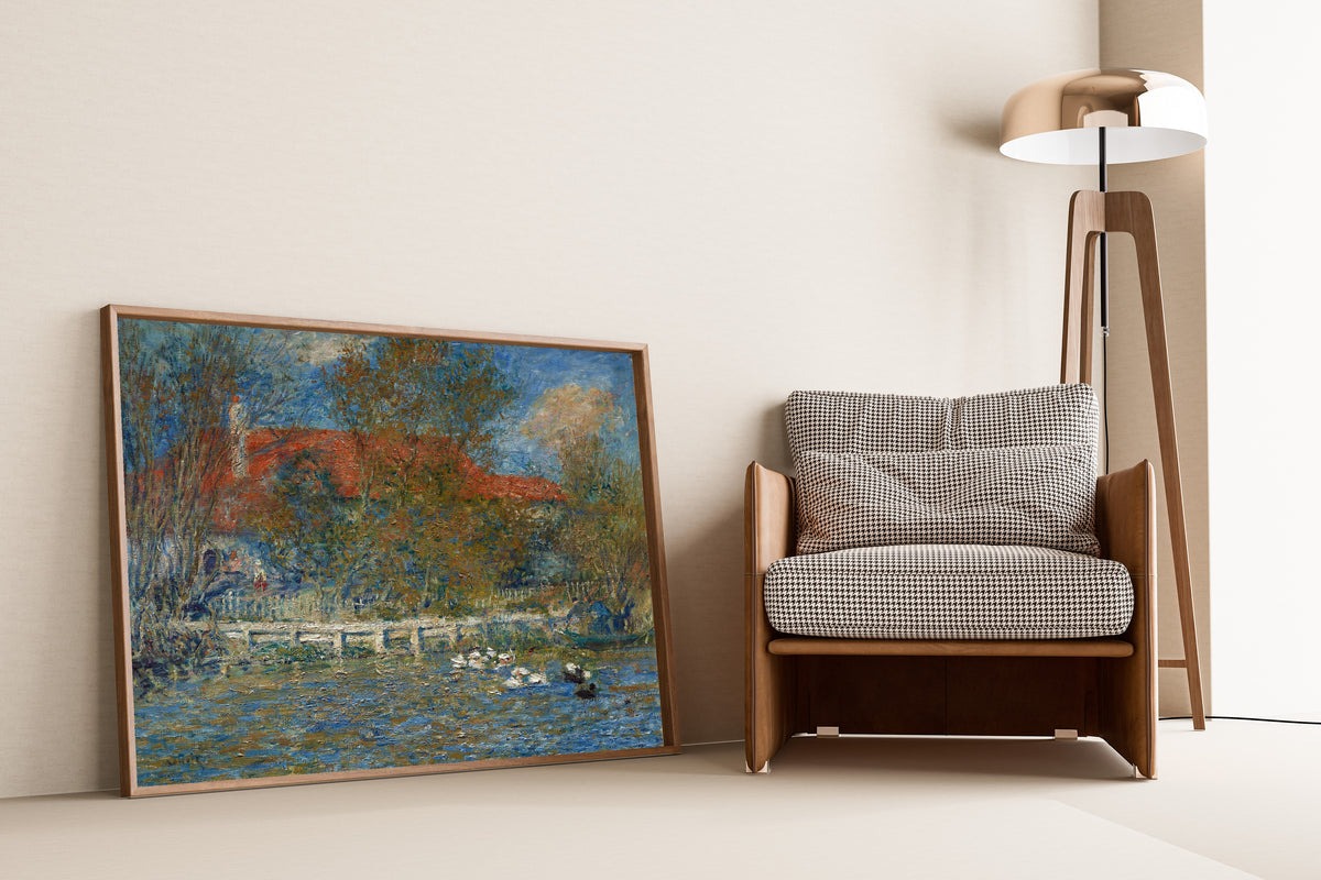 Pierre-Auguste Renoir — The Duck Pond | Fine Art Print