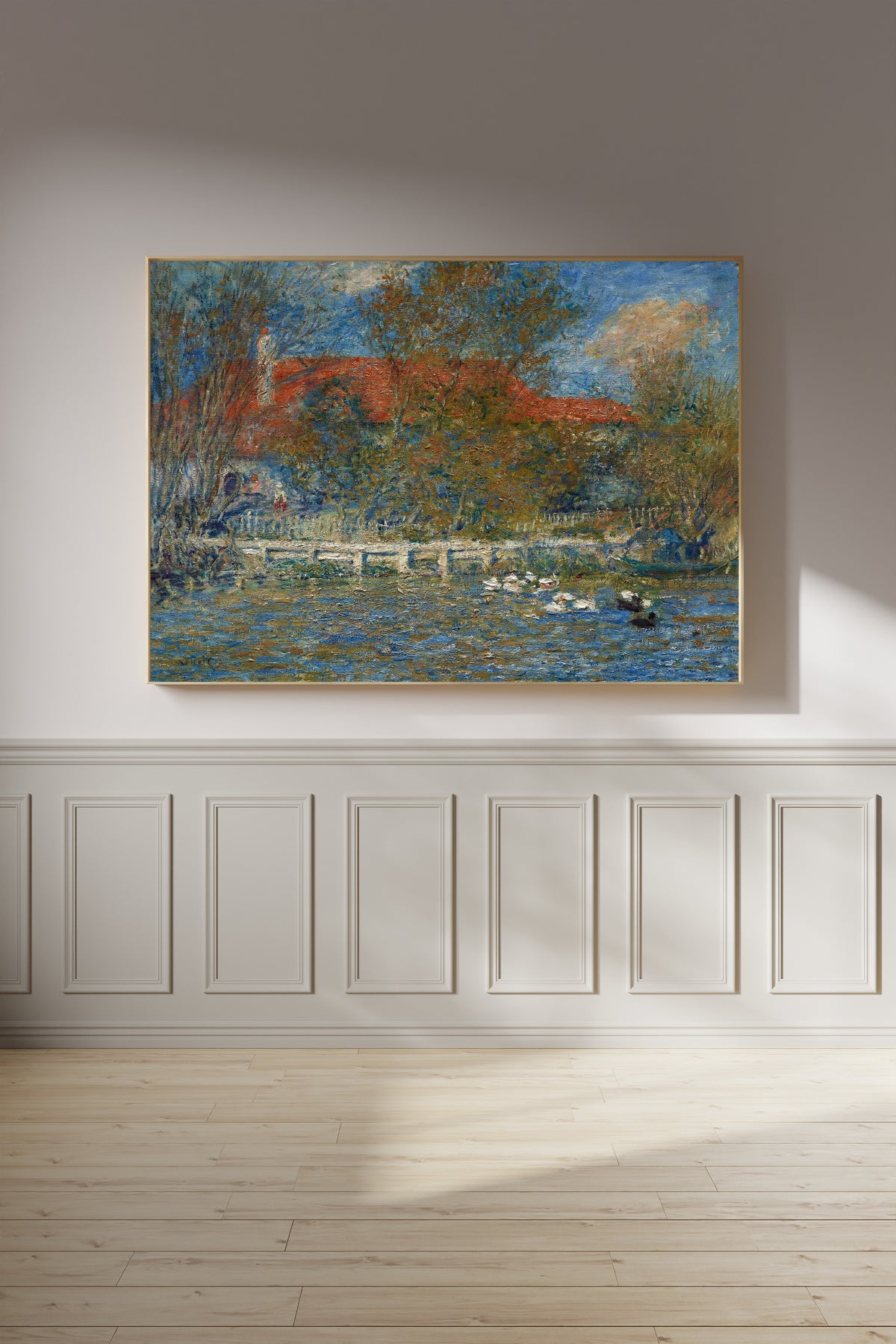Pierre-Auguste Renoir — The Duck Pond | Fine Art Print