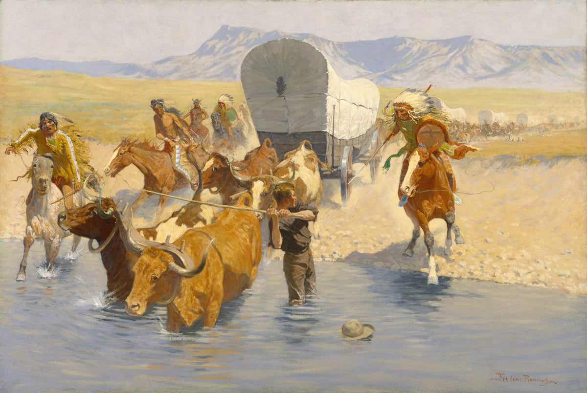 Frederic Remington — The Emigrants | Western Art Print