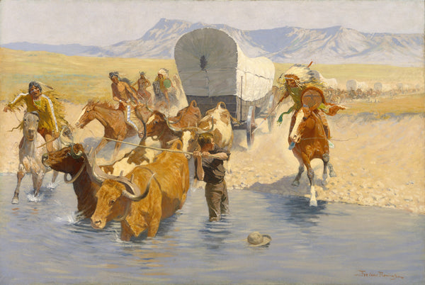 Frederic Remington — The Emigrants | Western Art Print