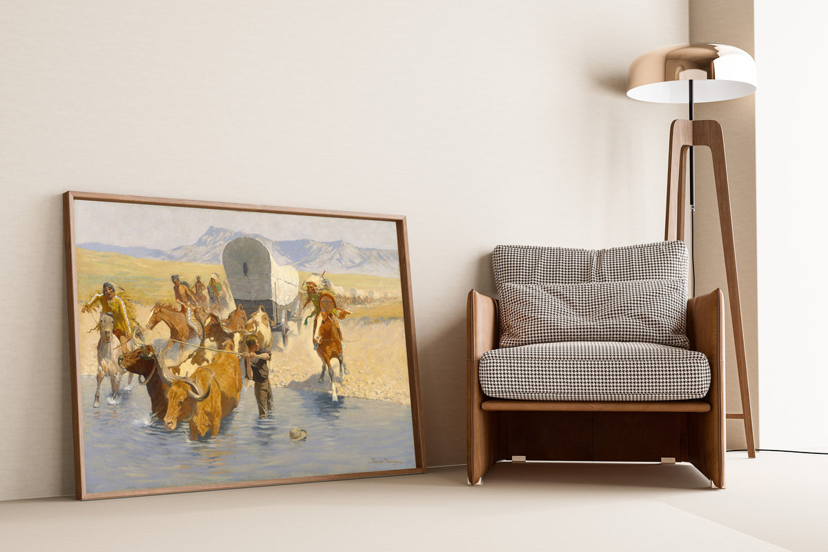 Frederic Remington — The Emigrants | Western Art Print
