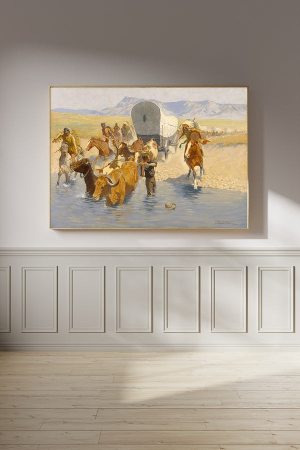 Frederic Remington — The Emigrants | Western Art Print