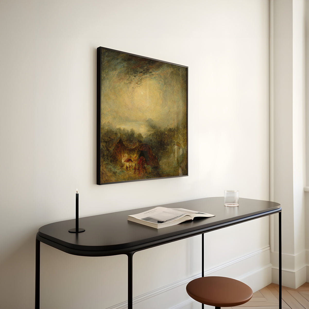 J.M.W. Turner — The Evening of the Deluge | Landscape Fine Art Print