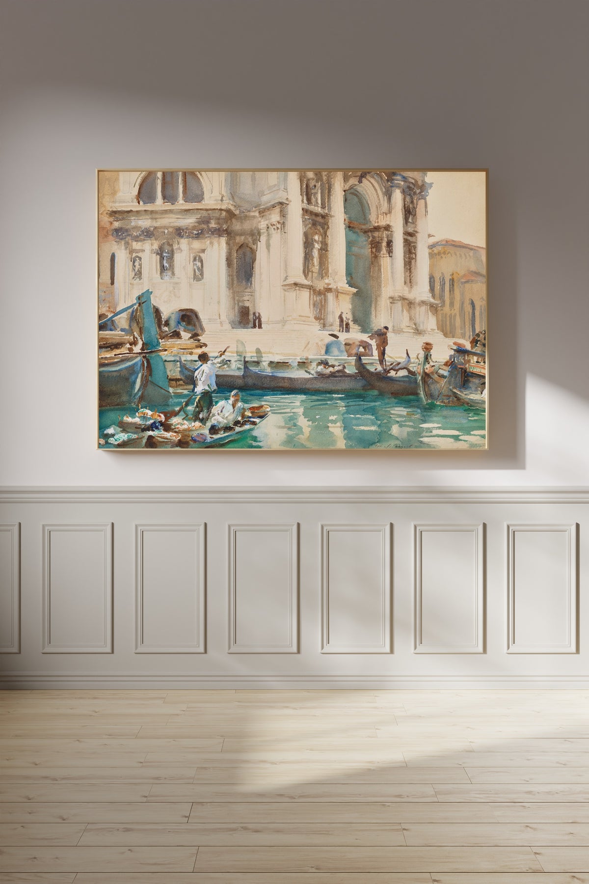 John Singer Sargent — The Façade of La Salute, Venice | Fine Art Print