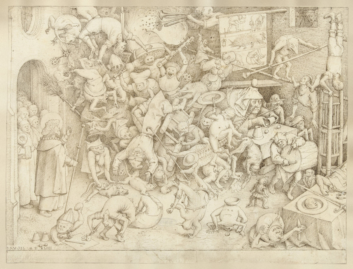 Pieter Bruegel the Elder — The Fall of the Magician Hermogenes | Fine Art Print