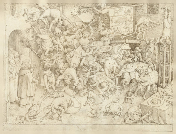 Pieter Bruegel the Elder — The Fall of the Magician Hermogenes | Fine Art Print