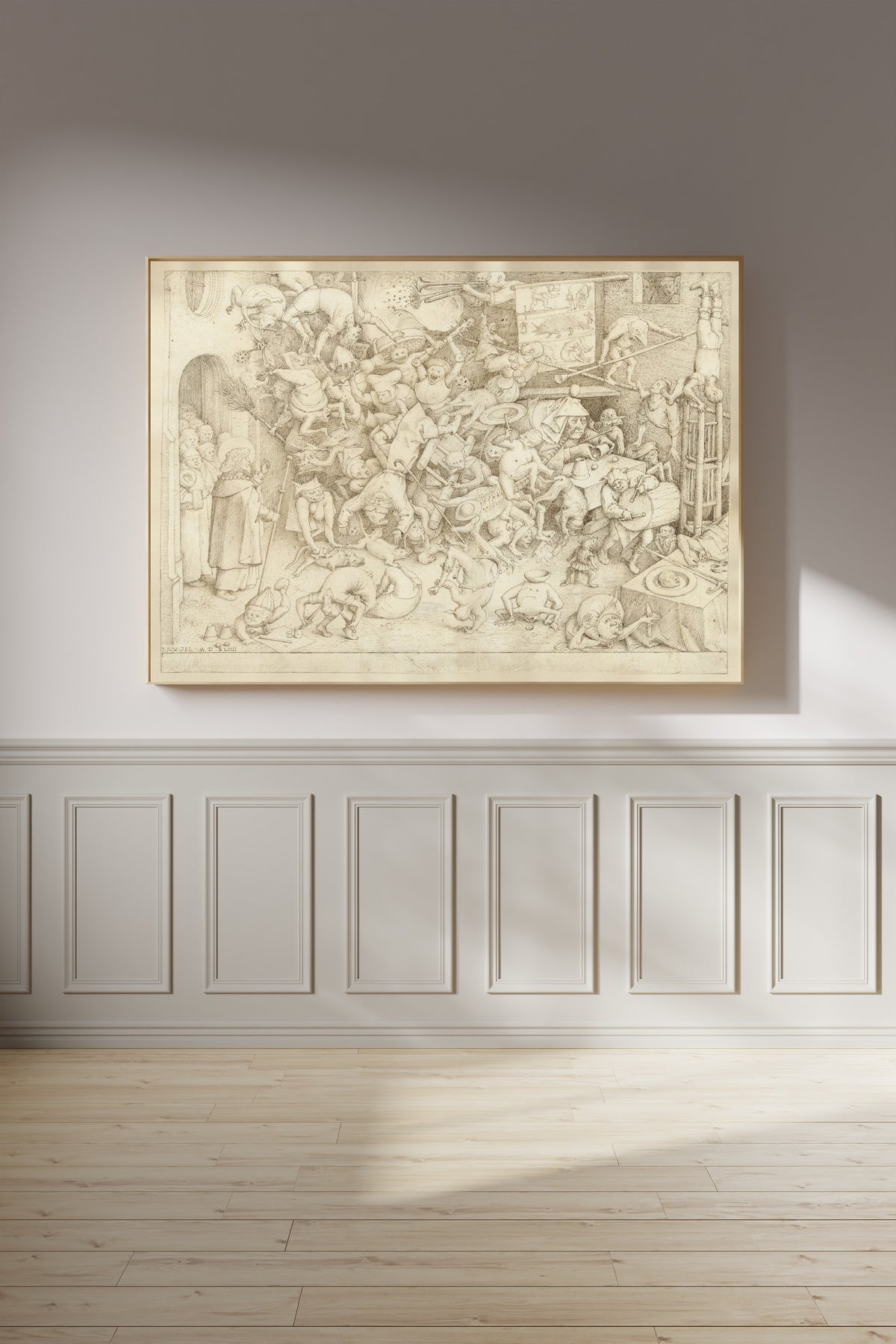 Pieter Bruegel the Elder — The Fall of the Magician Hermogenes | Fine Art Print