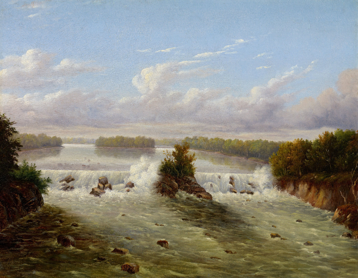 Seth Eastman — The Falls of St. Anthony | Landscape Fine Art Print