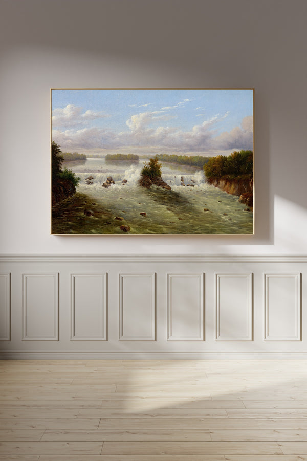 Seth Eastman — The Falls of St. Anthony | Landscape Fine Art Print