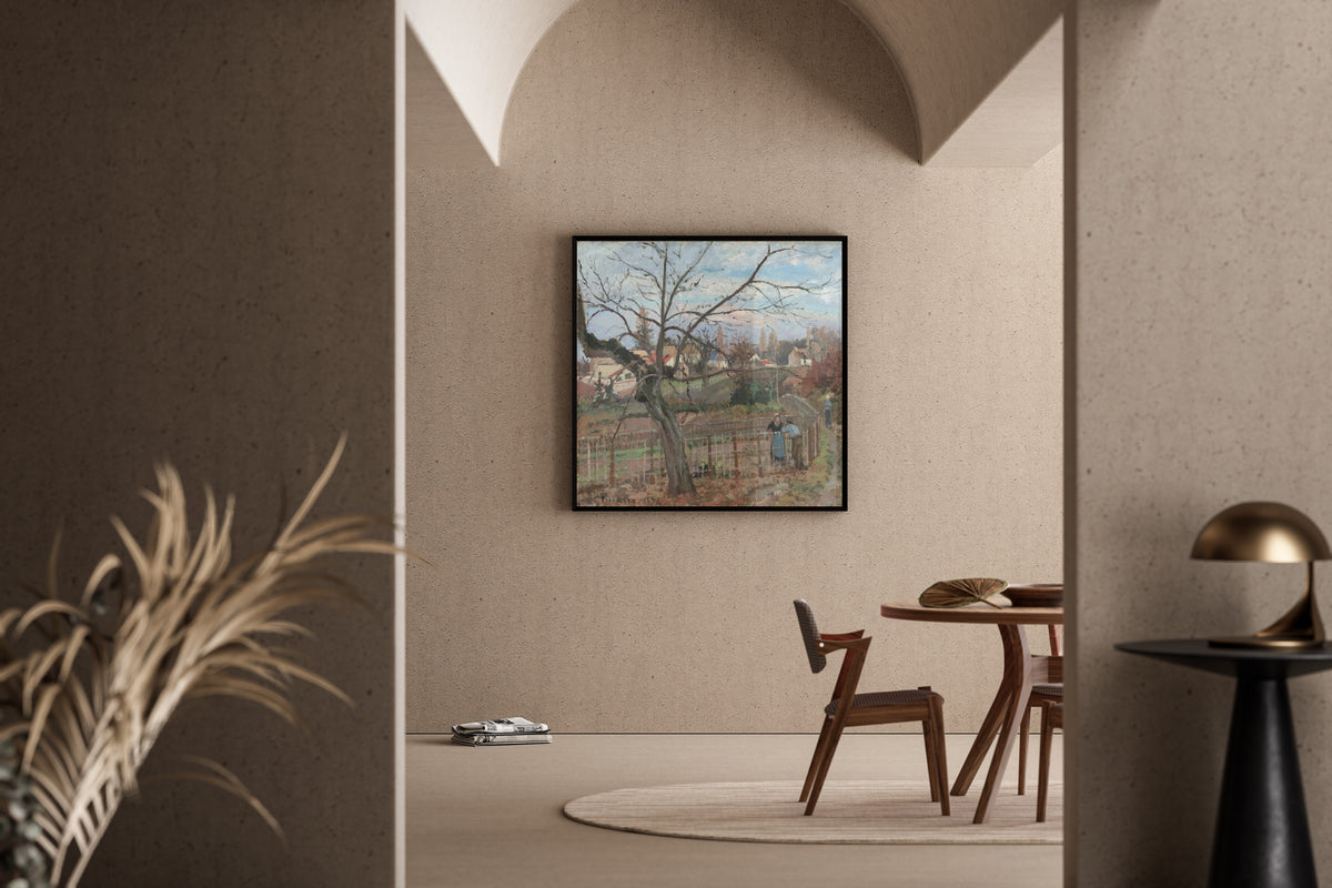 Camille Pissarro — The Fence | Fine Art Print