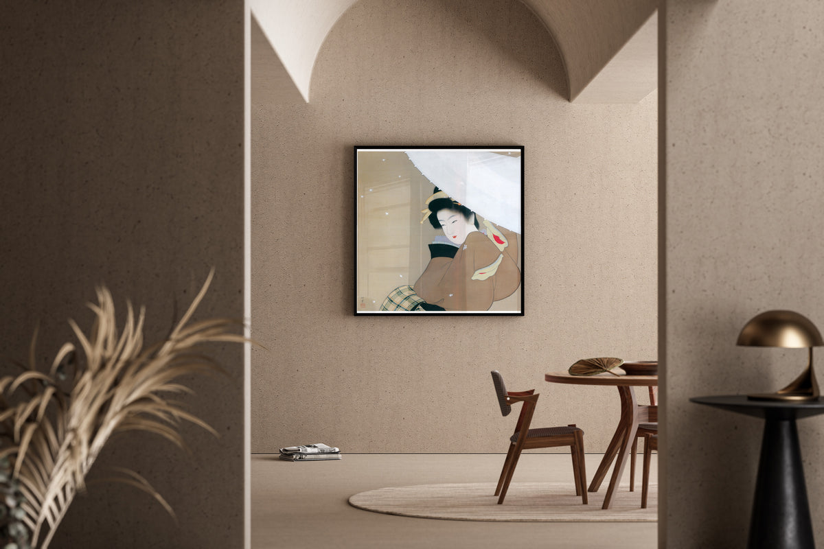Uemura Shōen — The First Snow of the Year | Fine Art Print