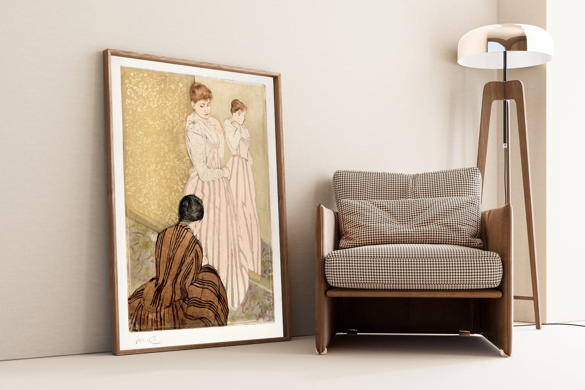 Mary Cassatt — The Fitting | Fine Art Print