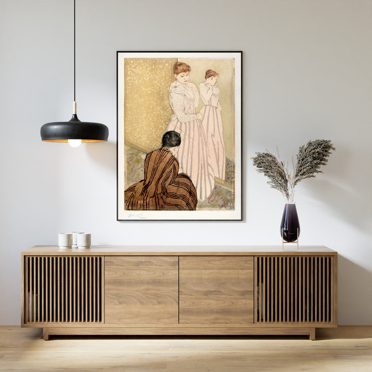 Mary Cassatt — The Fitting | Fine Art Print