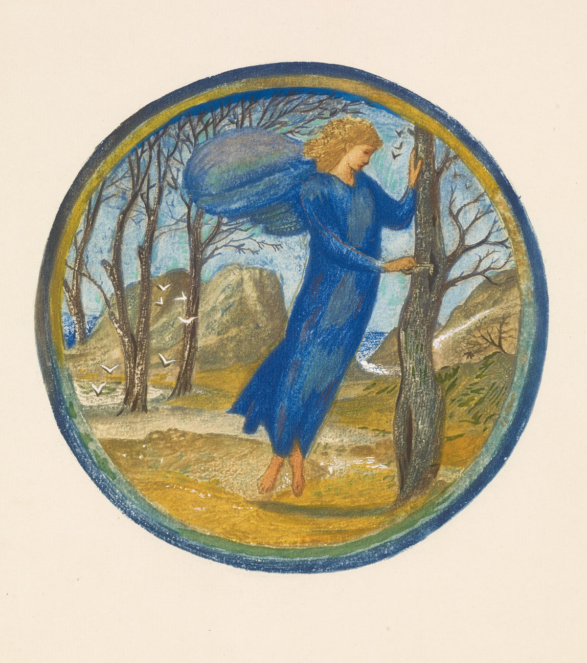 Edward Burne-Jones — The Flower Book: Key of Spring | Pre-Raphaelite Art Print