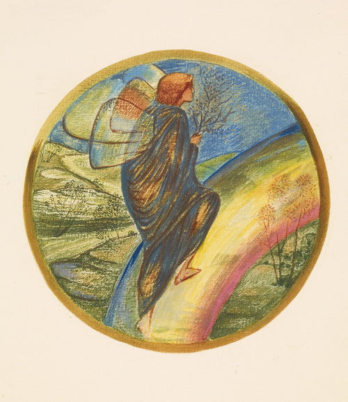 Edward Burne-Jones — The Flower Book: Ladder of Heaven | Pre-Raphaelite Art Print