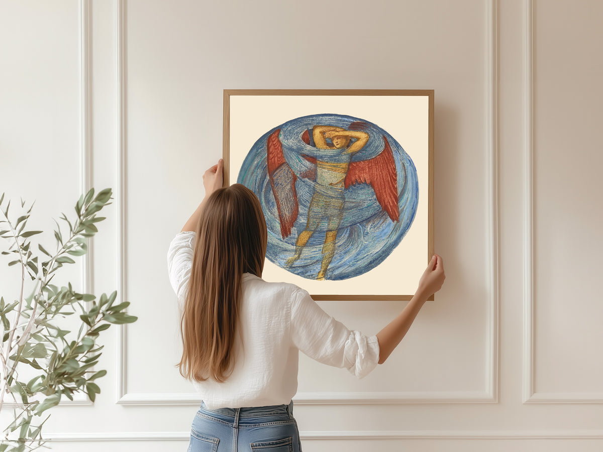 Edward Burne-Jones — The Flower Book: Love in a Mist | Pre-Raphaelite Art Print