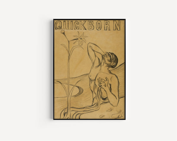Edvard Munch — The Flower of Pain | Expressionist Fine Art Print