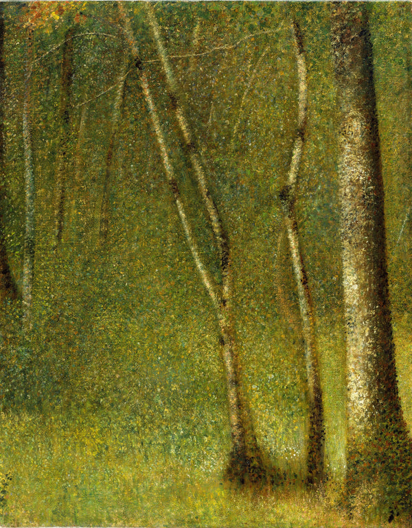 Georges Seurat — The Forest at Pontaubert | Fine Art Print