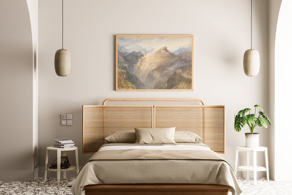 J.M.W. Turner — The Fort of L'Esseillon, Val de la Maurienne, France | Landscape Fine Art Print