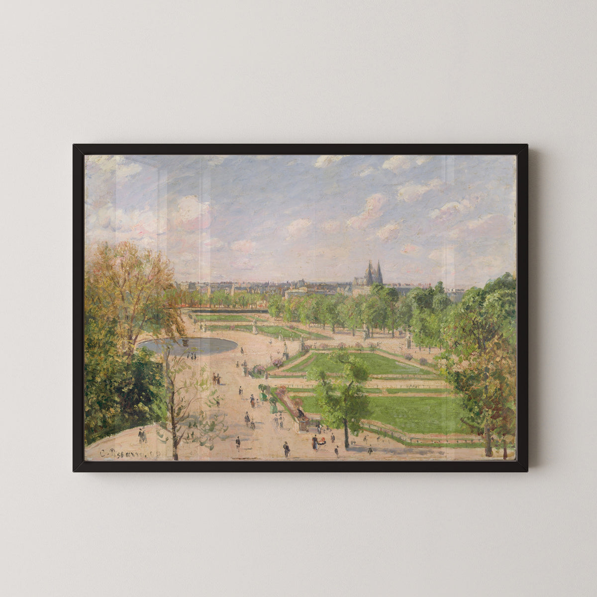 Camille Pissarro — The Garden of the Tuileries on a Spring Morning | Fine Art Print