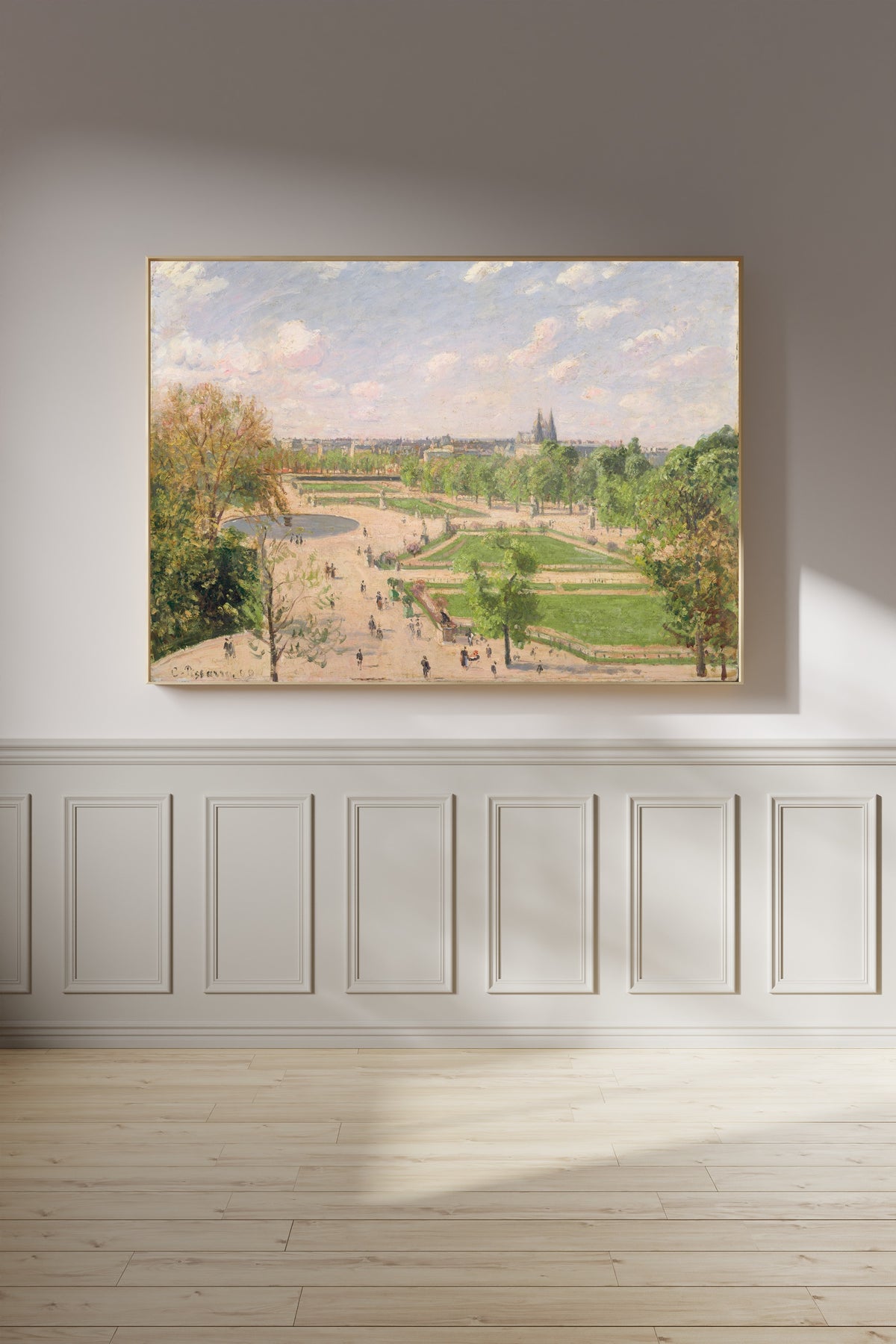 Camille Pissarro — The Garden of the Tuileries on a Spring Morning | Fine Art Print